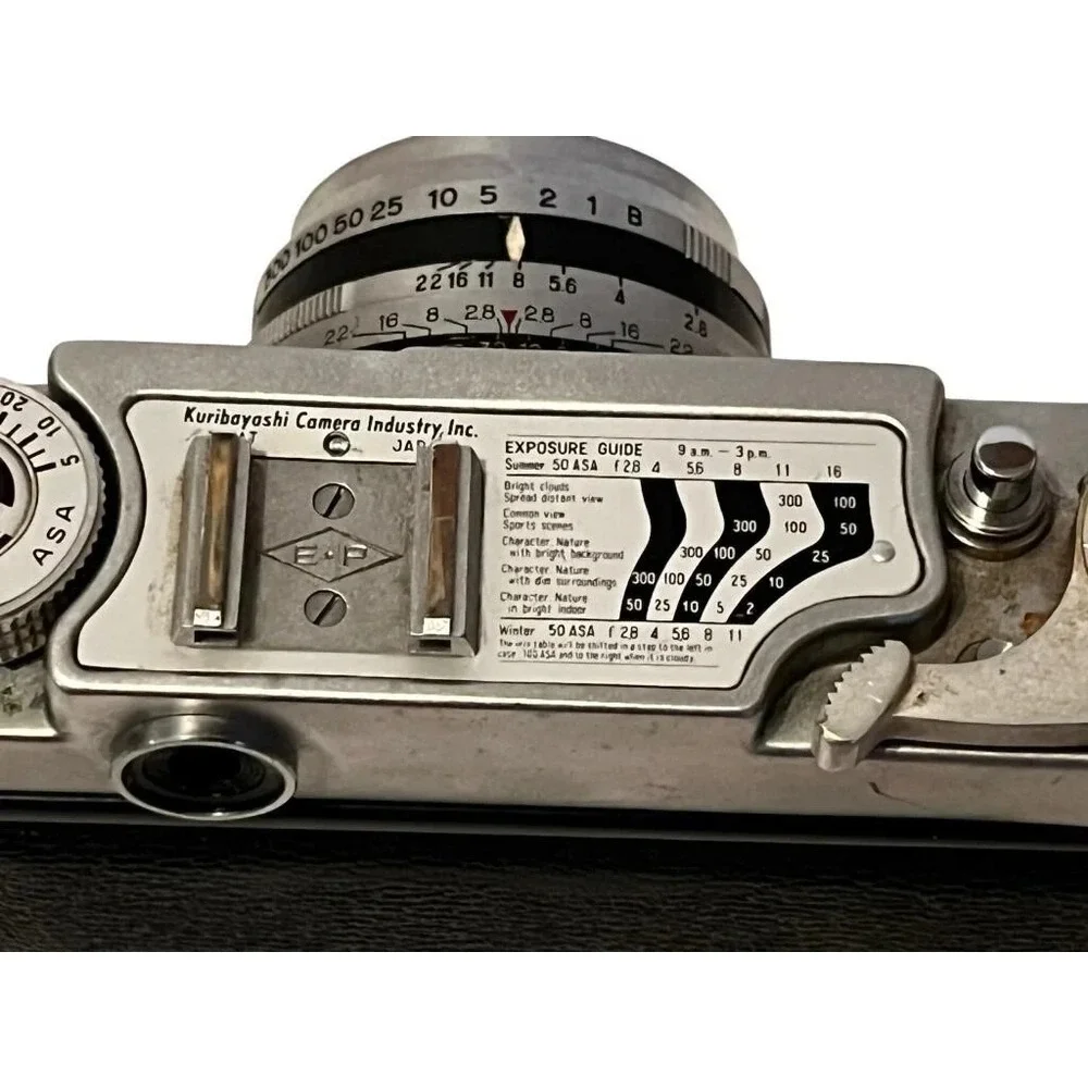 Petri 2.8 Color Corrected Super 35mm Film‎ Rangefinder film Camera- Parts Only